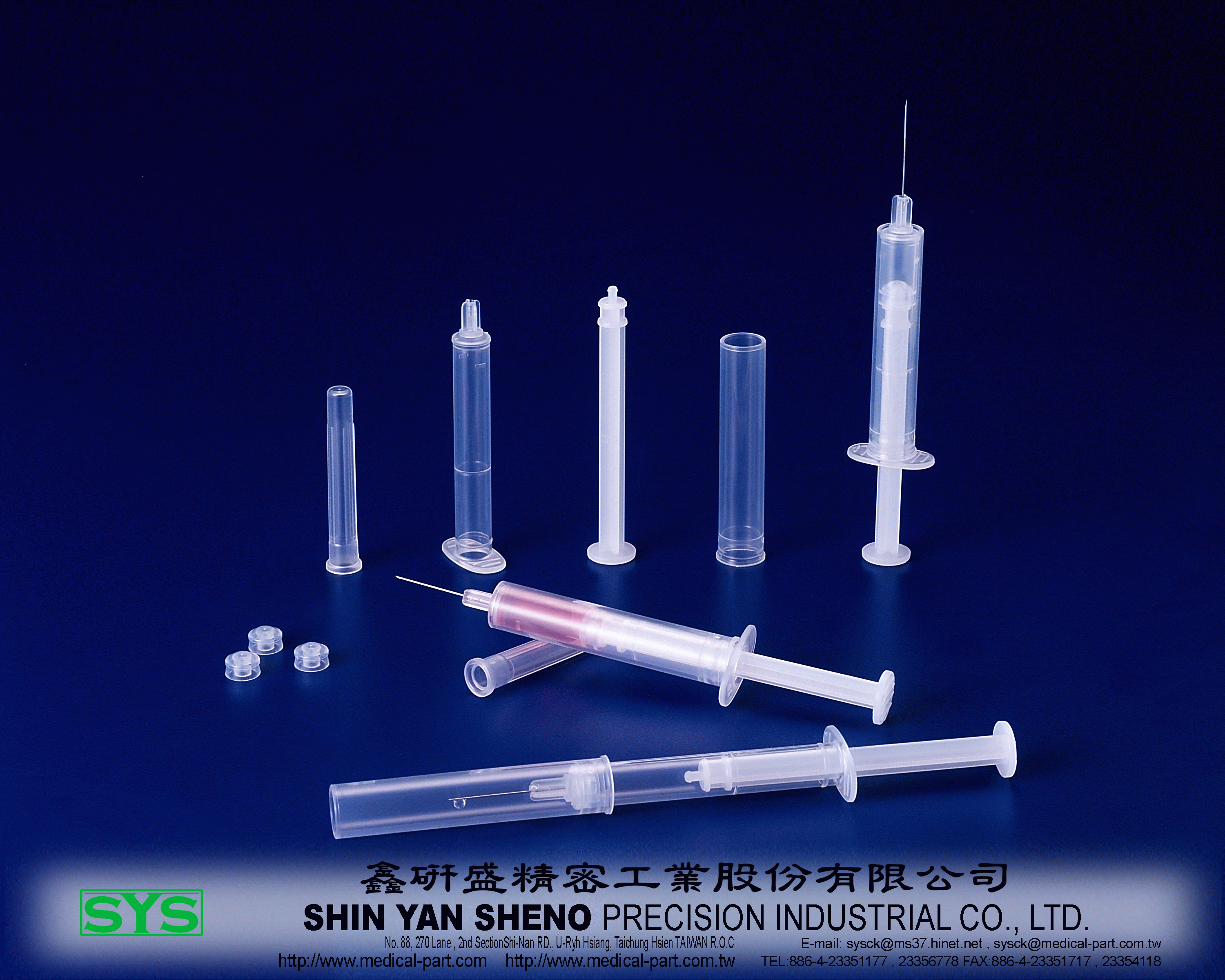 SD Syringes with no gasket
